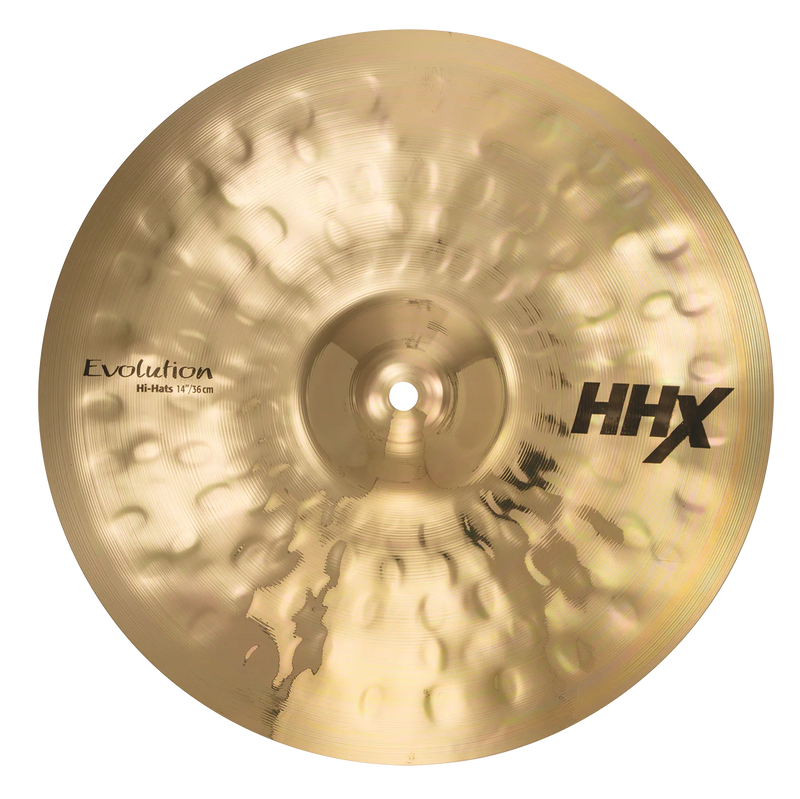 Sabian 11402XEB/1 HHX Evolution Cymbales charleston finition brillante - 14"