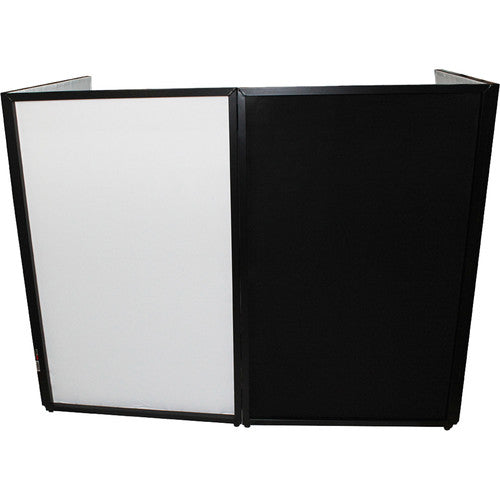 ProX XF-4X3048BMK2 4 Panel DJ Facade (Black Frame)