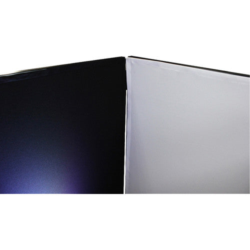 ProX XF-4X3048BMK2 4 Panel DJ Facade (Black Frame)