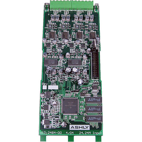 Ashly ne24.24M-Input-Card Expansion Module for Protea 24.24M Matrix Processor