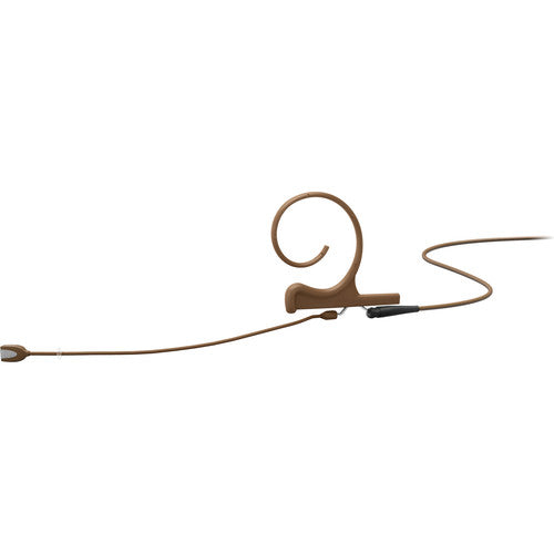 DPA Microphones Core 4166 Slim Omni Flex Earset Mic 90mm Boom w/MicroDot (Brown)