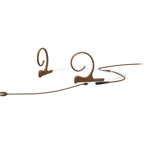 DPA Microphones d:fine Core 4188 Slim Directional Flex Headset Mic w/100mm Boom and MicroDot Connector (Brown)