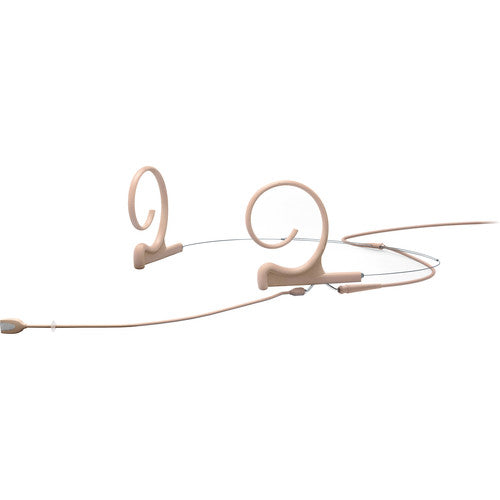 Microphones DPA D: Fine Core 4188 Slim Directional Flex Chead Mic avec 100 mm Boom et Connecteur Microdot (Beige)