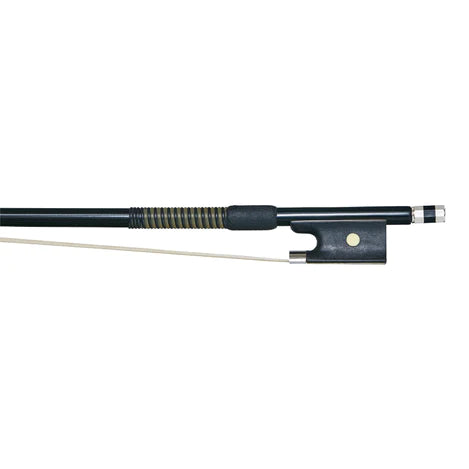 P&H Bows PH1526BK Fiberglass Violin Bow 4/4 (Black)