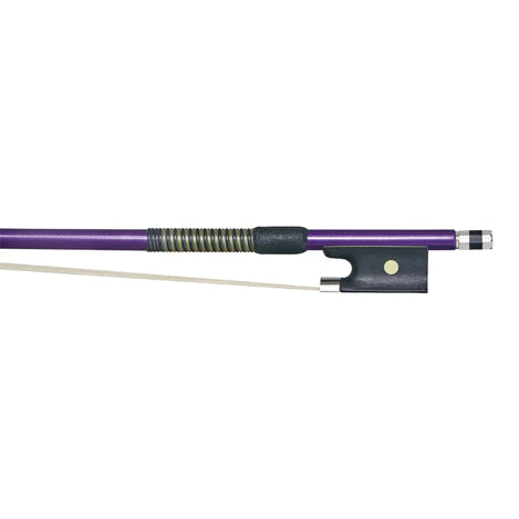 P&H Bows PH1526P Fiberglass Violin Bow 4/4 (Purple)