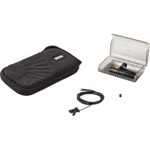 DPA KIT-4060-OC-LMK 4060 CORE Microphone omni-cravate à sensibilité normale avec kit d'accessoires (noir)