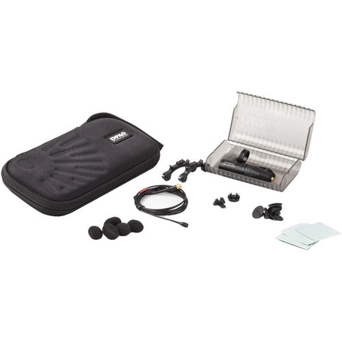 DPA KIT-4060-OC-IMK 4060 CORE Microphone omni-cravate à sensibilité normale avec kit d'accessoires pour instruments (noir)