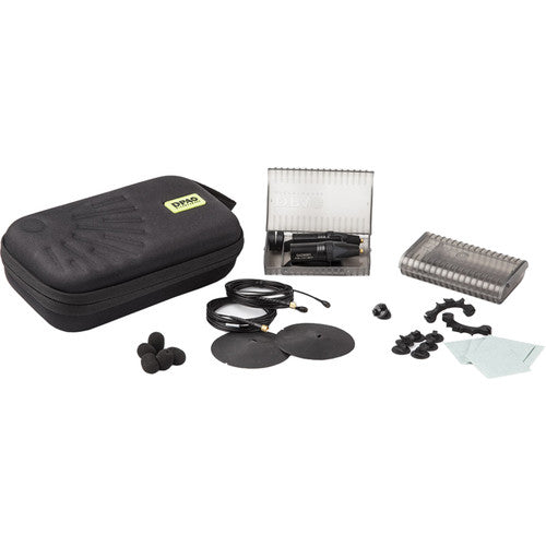 DPA KIT-4061-OC-SMK 4061 CORE Kit d'instrument stéréo avec microphone omni-cravate basse sensibilité (noir)