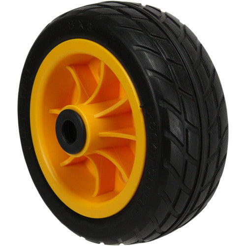 Rock-N-Roller RWHLO8X3 R-Trac Ground Glider Rear Wheel with Offset Hub for Select Carts (Pair) - 8x3"