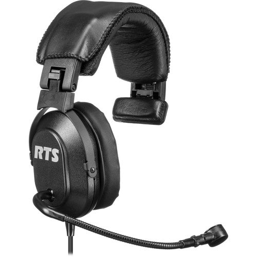 RTS HR-1 Single Sided Headset w/Boom Mic