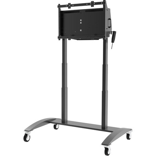 Peerless-AV SR598ML3 SmartMount Motorized Height-Adjustable 42-86" Flat Panel Cart (Black)