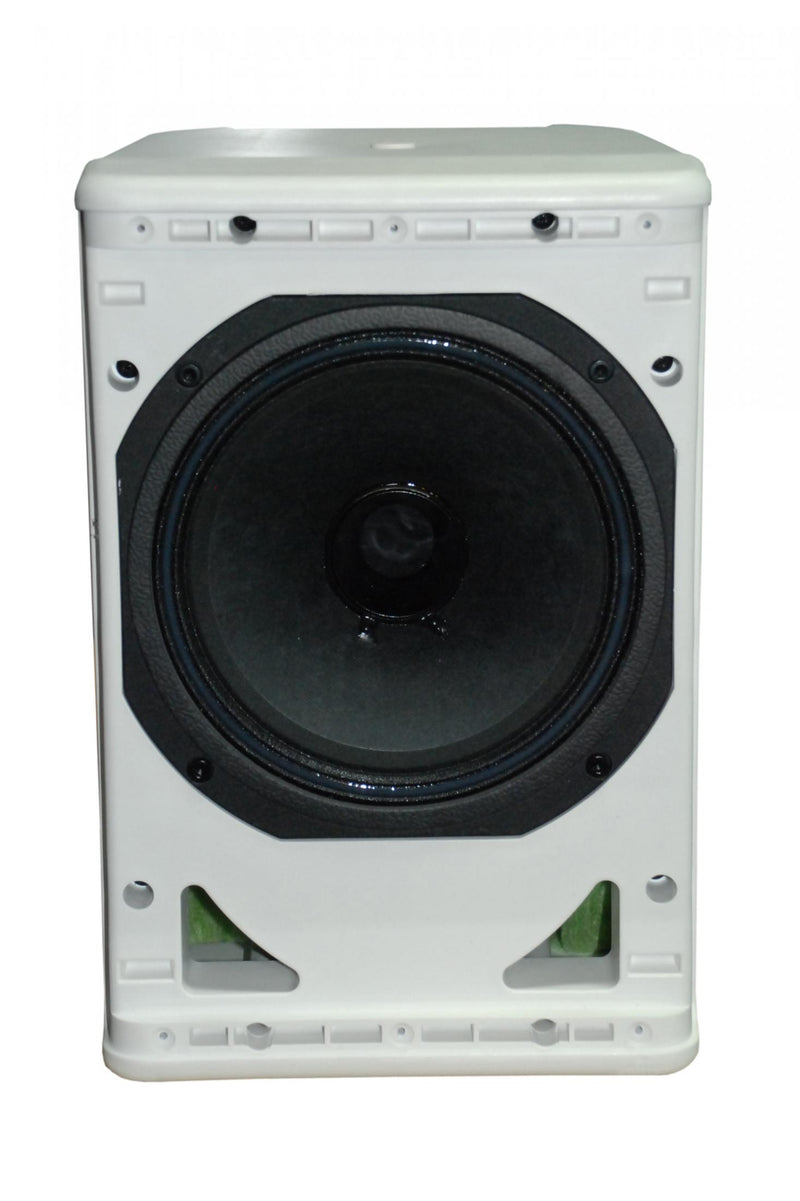 One Systems 108.HTC Direct Weather High Performance Loudspeaker System (White) - 8"