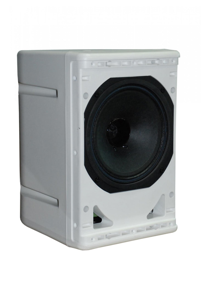 One Systems 108.HTC Direct Weather High Performance Loudspeaker System (White) - 8"