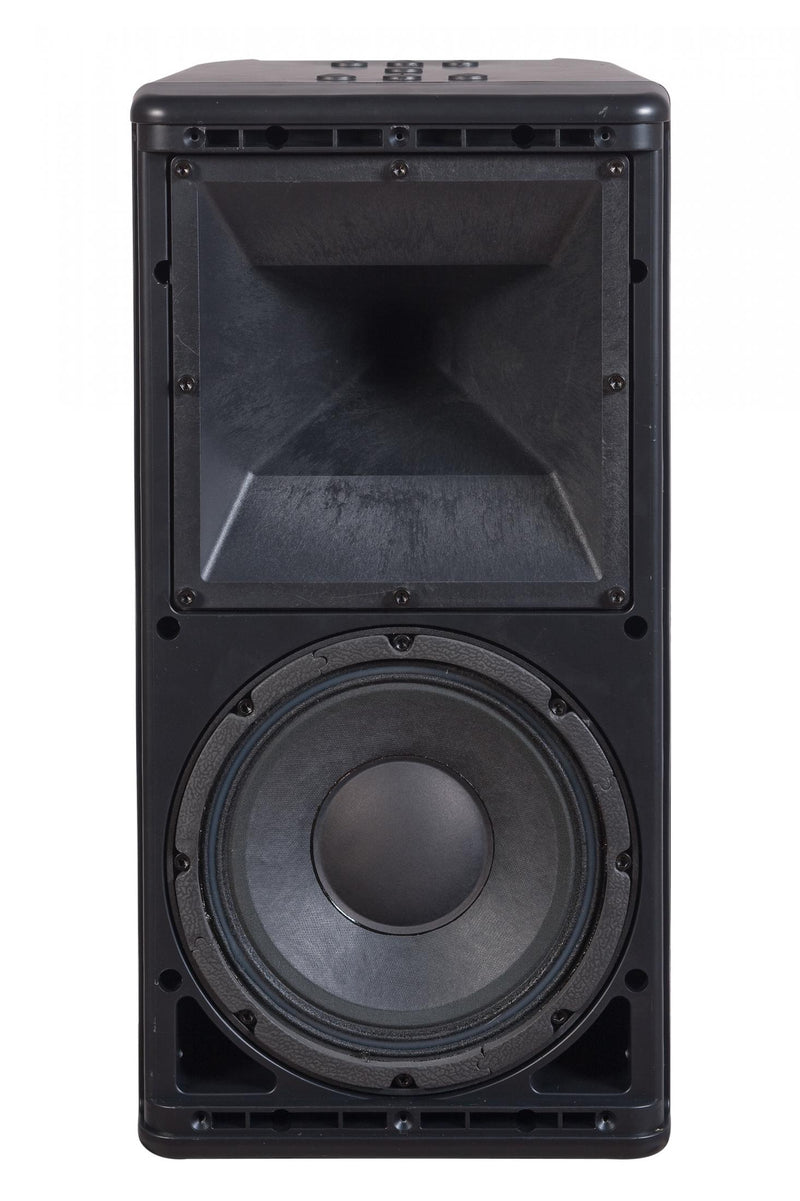 One Systems 108.HTH Platinum Hybrid Series Outdoor Rated Loudspeaker with Rotatable Horn (Black) - 8"