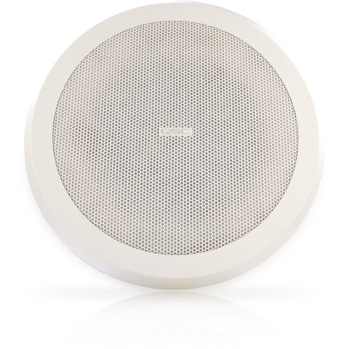 Q-SYS AD-C821R Ceiling Mount Speaker with Sealed Enclosure (White) - 8"