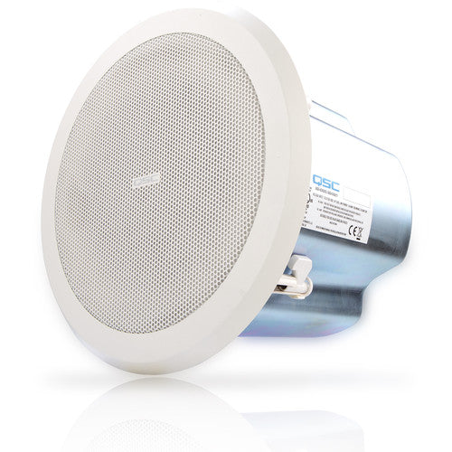 Q-SYS AD-C821R Ceiling Mount Speaker with Sealed Enclosure (White) - 8"