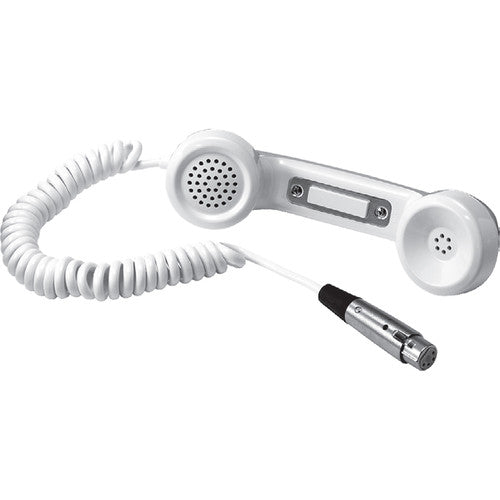 Combiné d'interphone de type téléphonique RTS HS-6A (blanc)