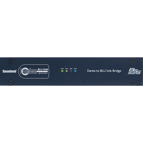 BSS BLU-DAN Dante/AES67 To BLU Link Bridge Processor