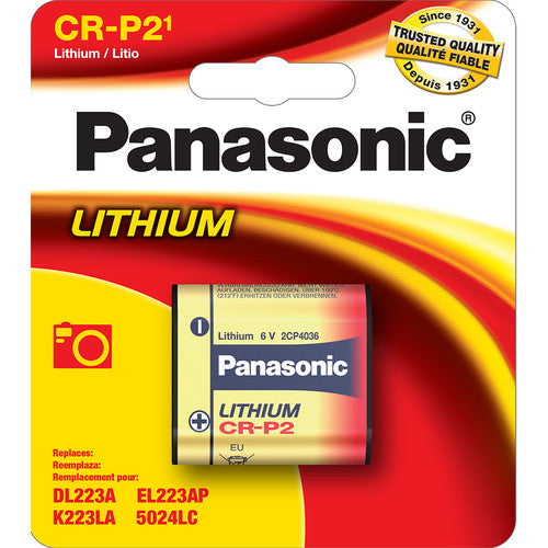 Panasonic CRP2PA1B Photo Lithium Battery