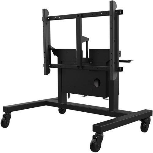 Peerless-AV SR598ML3T SmartMount Motorized Height Adjustable Tabletop Cart for 55 to 80" Interactive Displays