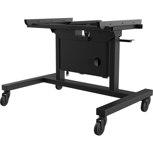 Peerless-AV SR598ML3T SmartMount Motorized Height Adjustable Tabletop Cart for 55 to 80" Interactive Displays