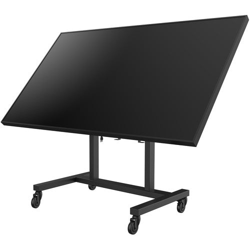 Peerless-AV SR598ML3T SmartMount Motorized Height Adjustable Tabletop Cart for 55 to 80" Interactive Displays