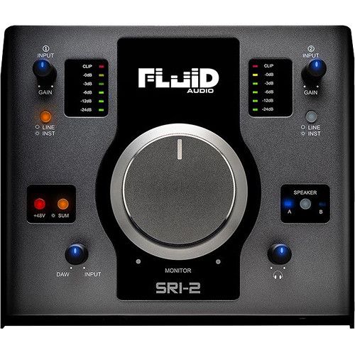 Interface audio de bureau USB Fluid Audio SRI-2 24/192