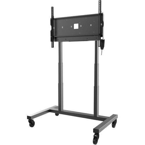 Peerless-AV SR598ML3E SmartMount Motorized Height Adjustable Flat Panel Cart for 42" to 86" Interactive Displays