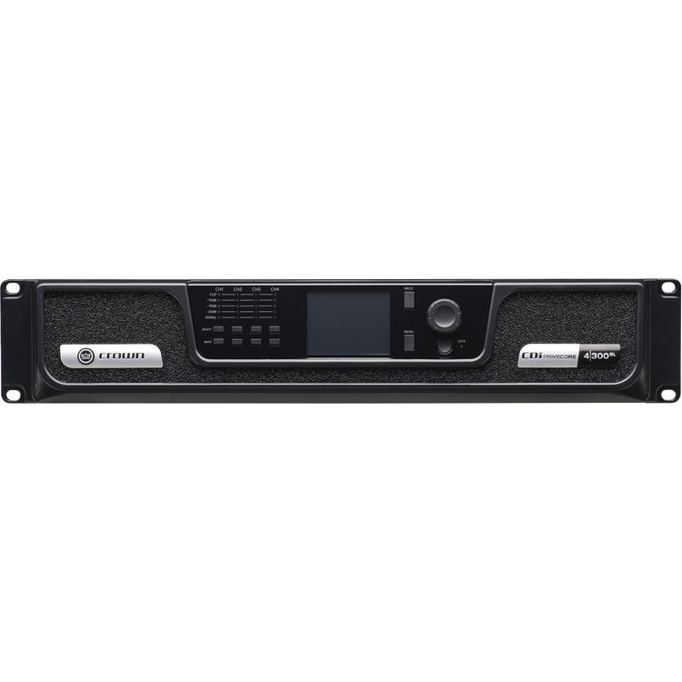 Crown CDi 4|300BL 4-Channel DriveCore Series Power Amplifier with BLU Link (300W)