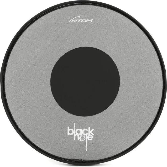 RTOM BLKHOL20V2 Black Hole Mesh Bass Drum Practice Pad Version 2 - 20"