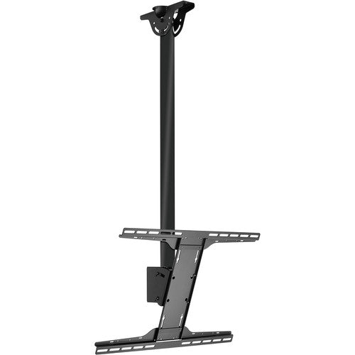 Peerless-AV MOD-FPSKIT100-B Modular Series Ceiling Mount Kit for 39 to 75" Flat-Panel Displays (Black)