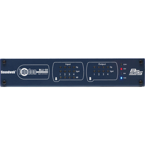 BSS BLU-50 4x4 Signal Processor With BLU Link