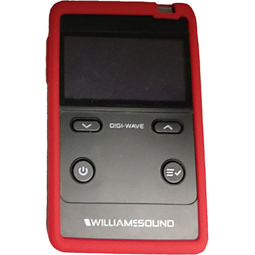 Williams AV CCS 061 RD Silicone Skin with Lanyard (Red)