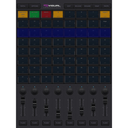 Theatrixx Cuety-LPU-2 Lighting Control App with LPU-2 Interface