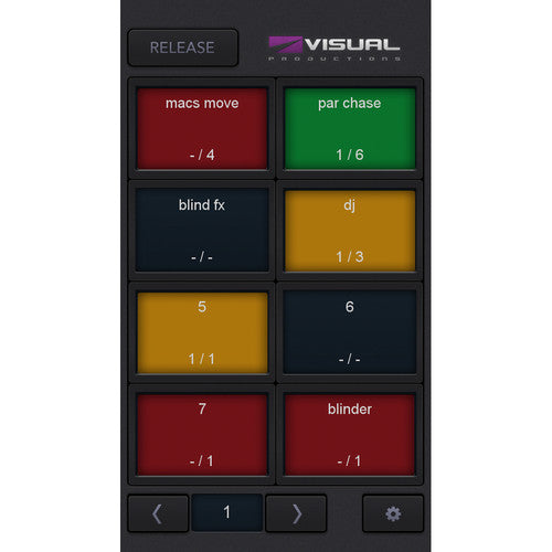 Theatrixx Cuety-LPU-2 Lighting Control App with LPU-2 Interface