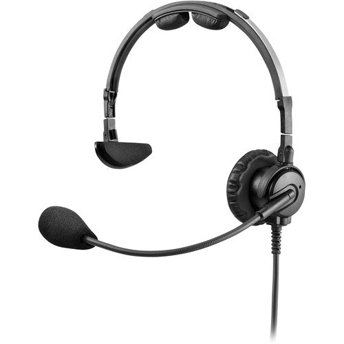 RTS LH-300 Lightweight RTS Single-Sided Broadcast Headset (Pigtail Termination, Dynamic Microphone)
