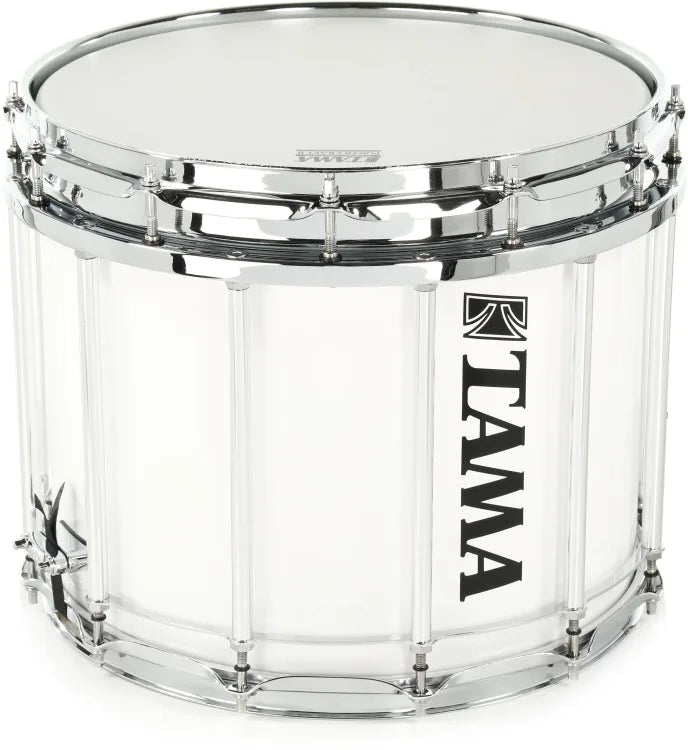 Tama R1412SKSGW Marching Snare Drum - 14"x12" (Sugar White)