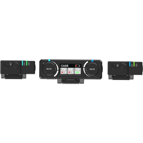 Hollyland LARK 150 2-Person Compact Digital Wireless Microphone System (2.4 GHz, Black)