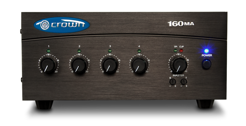 Crown G160MA 4 Input 60W Mixer-Amplifier