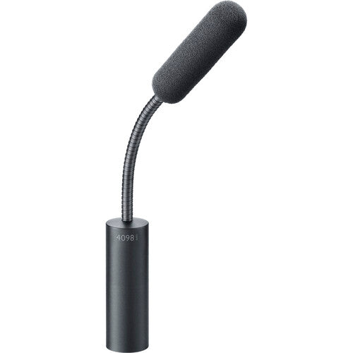 DPA Microphones 4098 CORE Supercardioid Microphone with 8" Boom w/Full Gooseneck and XLR Connector (Black)