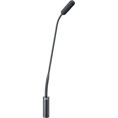 DPA Microphones 4098 CORE Supercardioid Microphone w/Top & Bottom Gooseneck and XLR Connector - 13" Boom (Black)