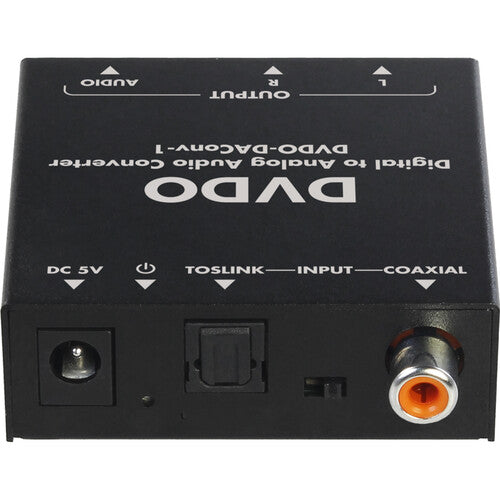 DVDO DACONV-1 Digital to Analog Converter (Coaxial/TOSLINK In to Analog Out)