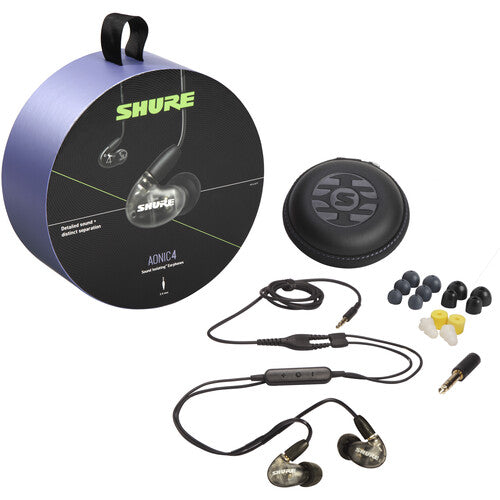 Shure Aicon 4 écouteurs isolants (noirs)