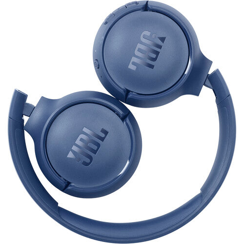 JBL TUNE 500BT Wireless On-Ear Headphones (Blue)