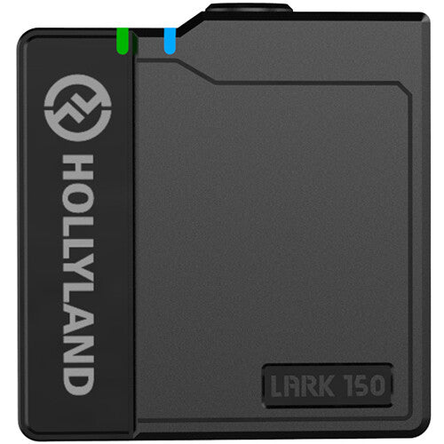 Hollyland LARK 150 Émetteur de microphone sans fil à pince (2,4 GHz, Noir)