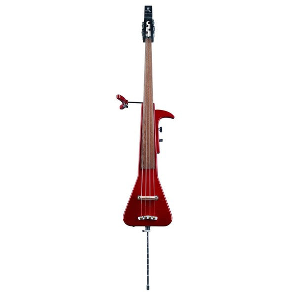 Warwick RockBass TRIUMPH LITE 4-String Electric Upright Bass (Metallic Red High Polish)