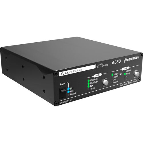 Appsys ProAudio FLX-AES3 16x16 Channel Format Converter for AES/EBU