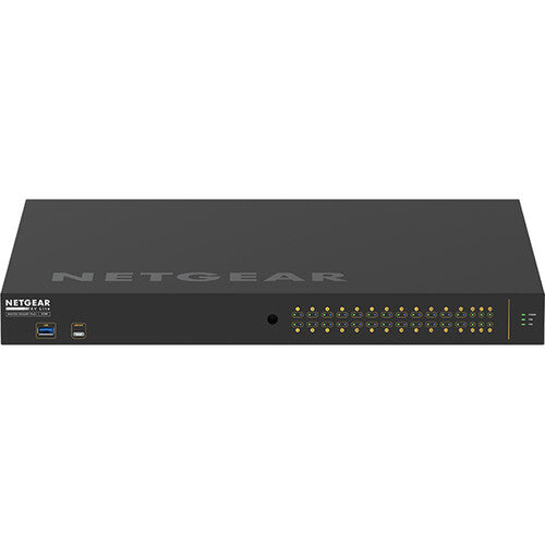 Netgear M4250-26G4XF-POE+ Switch réseau géré Gigabit PoE+ 24 ports avec SFP+ (480 W)