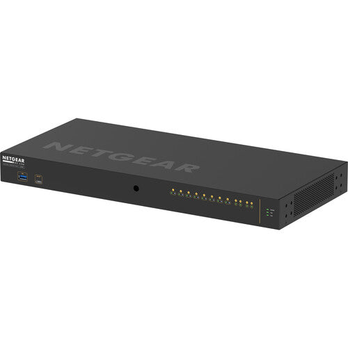 Netgear M4250-10G2XF-POE+ Switch AV géré Gigabit PoE+ à 8 ports avec SFP (240 W)