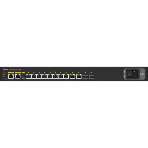 Netgear M4250-10G2XF-POE+ Switch AV géré Gigabit PoE+ à 8 ports avec SFP (240 W)